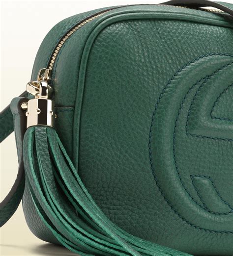 gucci soho disco bag green